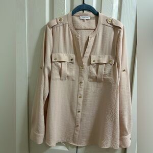 Calvin Klein Light Pink Blouse